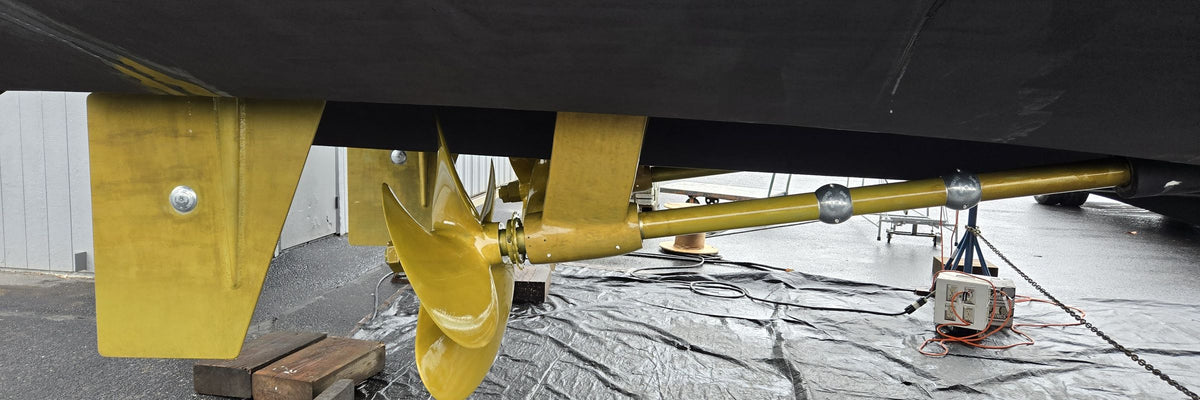 Rudder and running gear