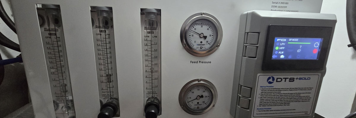 Watermaker control panel