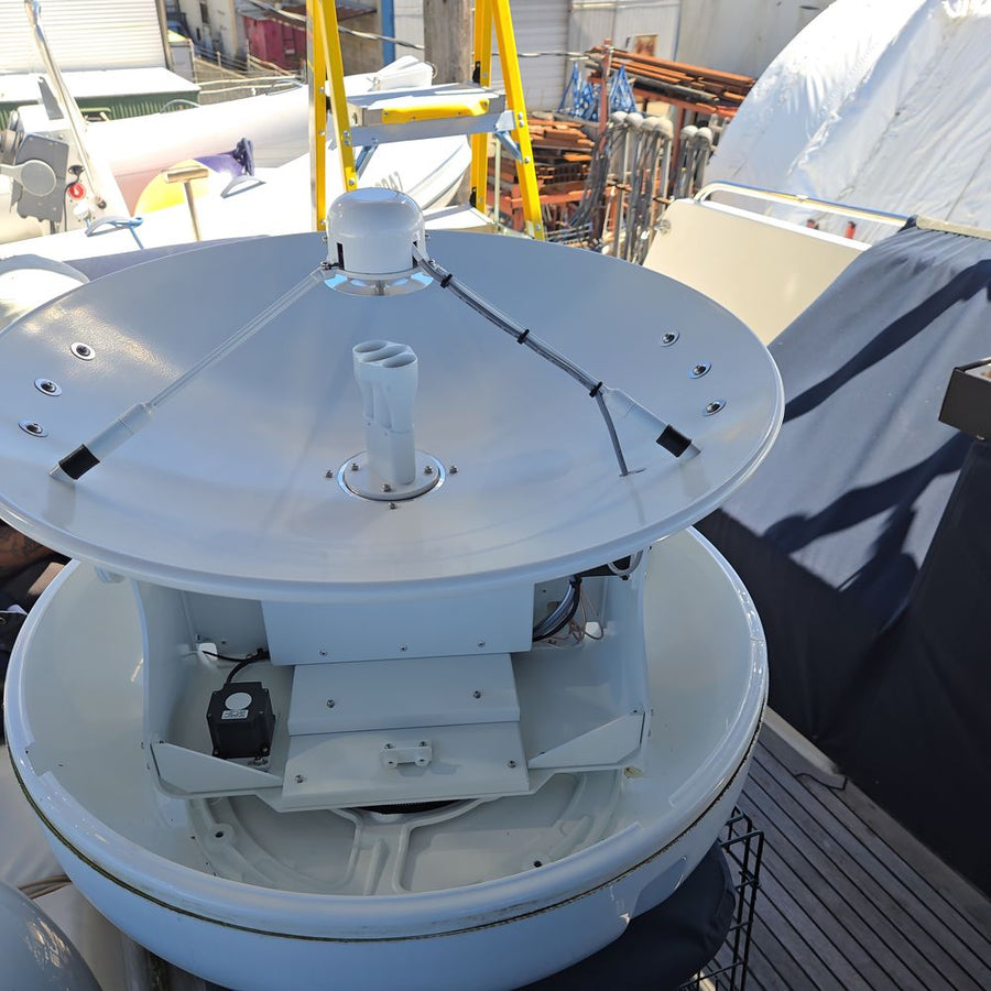 Satellite dome installation